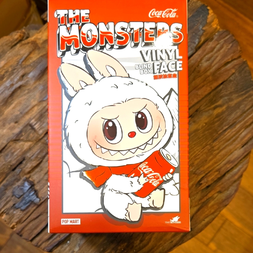 Pop Mart Coca Cola The Monsters Vinyl Face Toy - AUTHENTIC NEW BLIND BOX